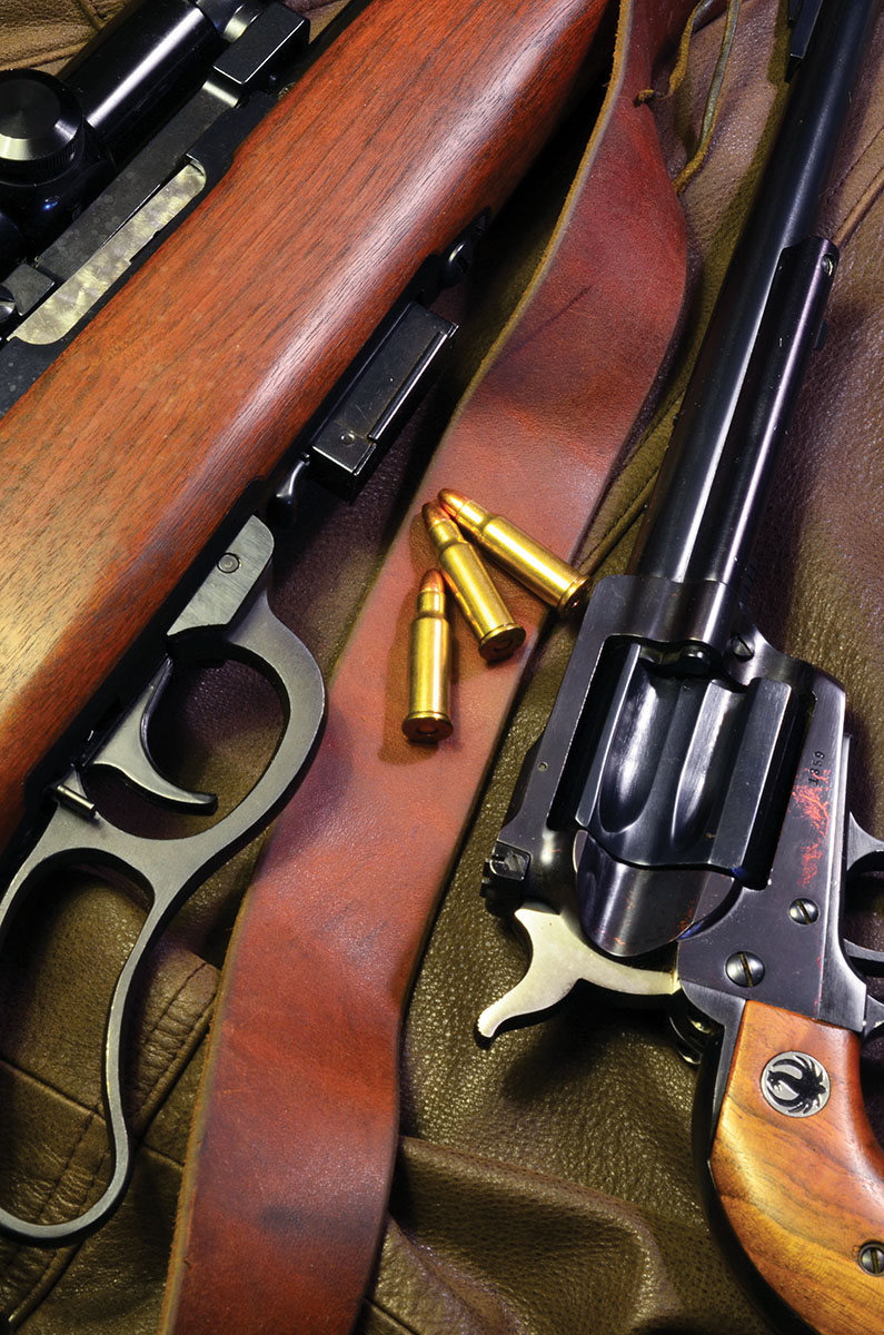 The two major firearms chambered for the 256 Win Mag were the Marlin Model 62 Levermatic and the Ruger Hawkeye. A total of about 11,300 guns were made in the 1960s and early 1970s. Later, Thompson/Center and Merrill Arms chambered for it as well, but few were actually produced.